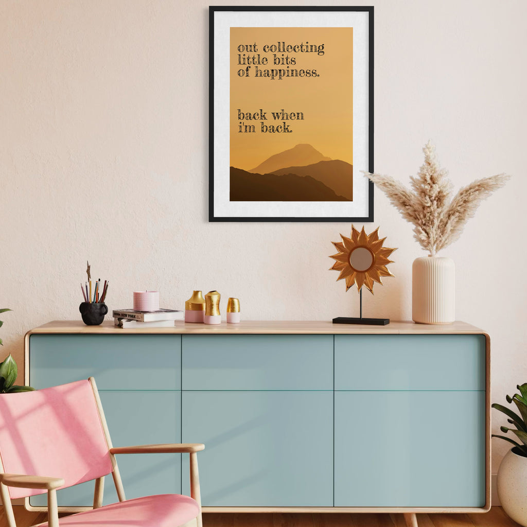 Little Bits of Happiness - Framed