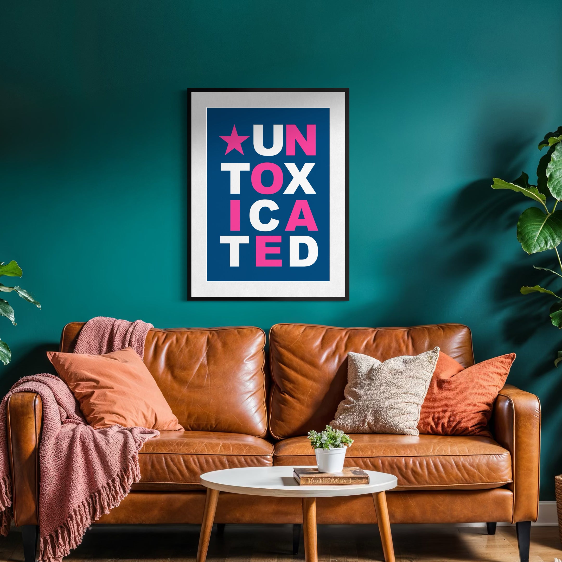 Untoxicated - Blue - Print Only